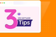 Illustration of CRM software and tips for a successful implementation.