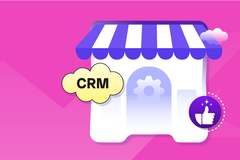 Illustration of the best CRM system for small businesses.