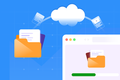 Illustration of best practices for secure online document sharing.