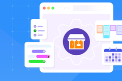 Illustration of essential project management tools for small businesses.