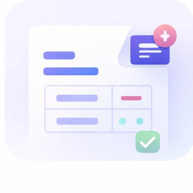 Follow-up tasks