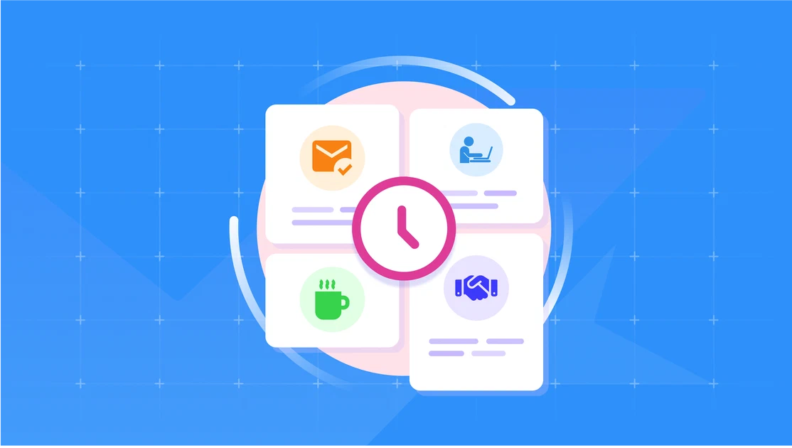 Illustration of time blocking for effective time management.