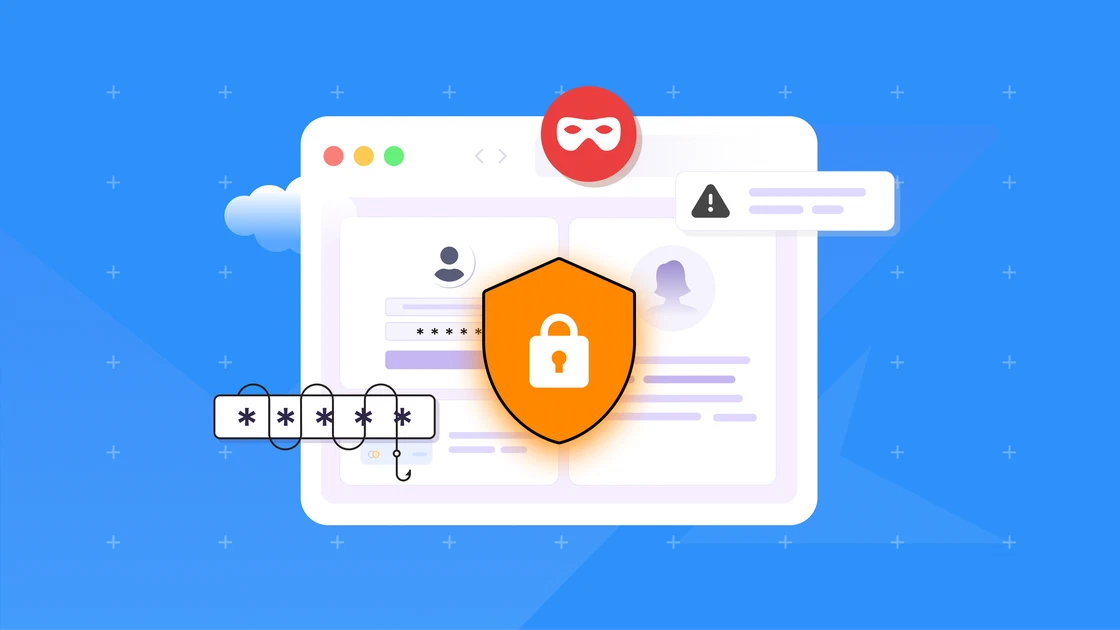 Illustration of a cyberattack and strategies to prevent it.