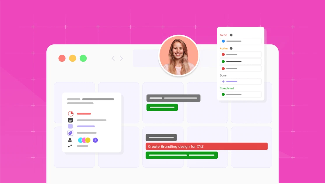 Illustration of task management for productivity and organization.